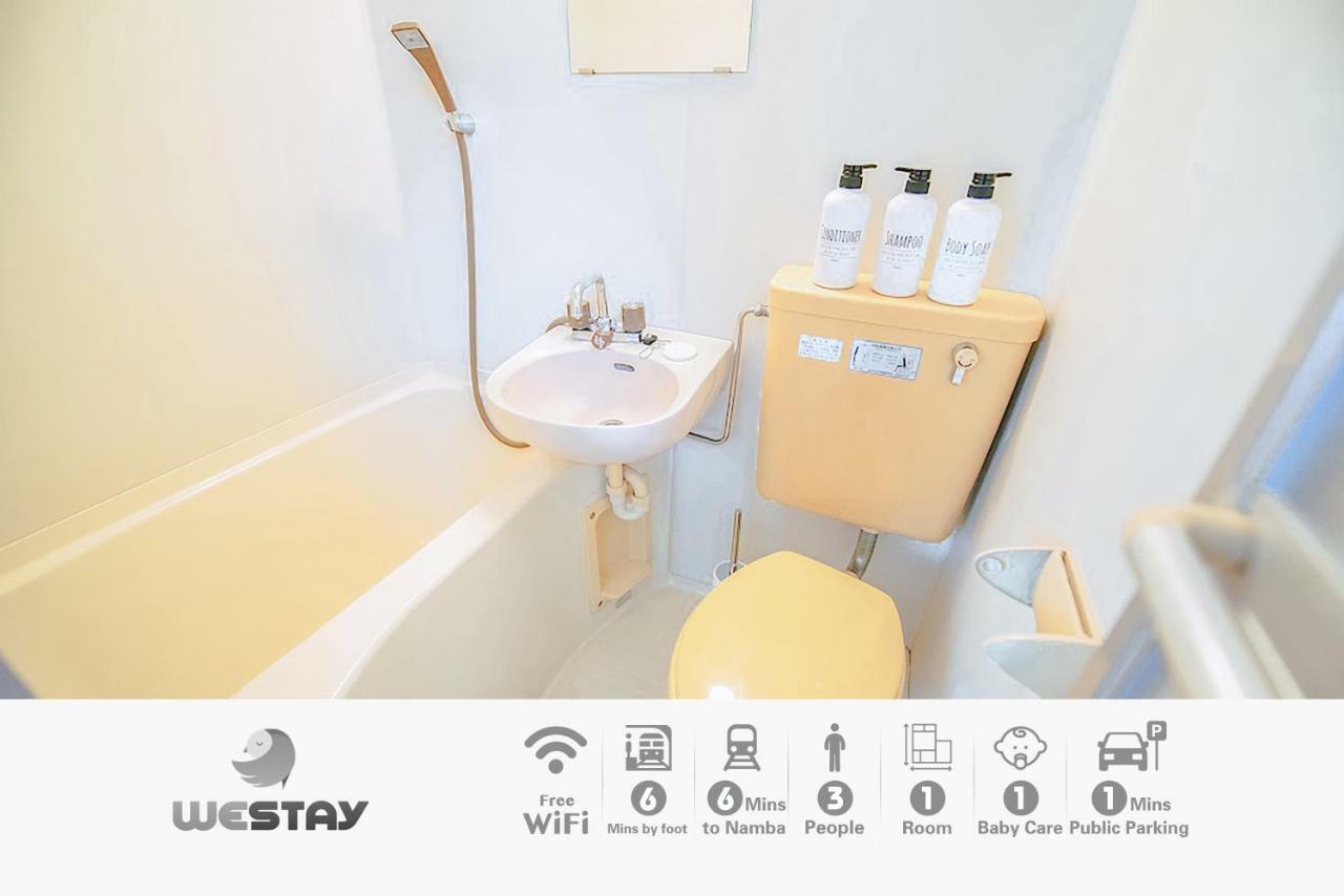 Westay Designers House/6 Mins To Shinsaibashi202 Osaka Luaran gambar